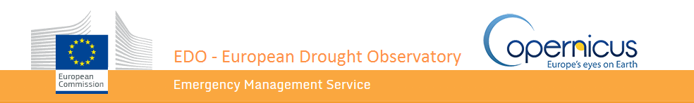 Welcome to the European Drought Observatory